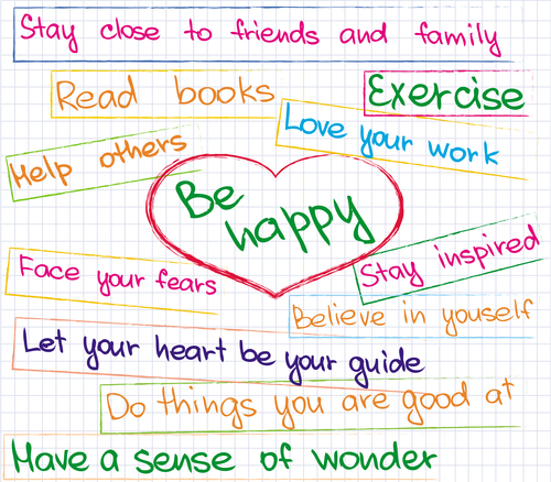 Ways to be happy